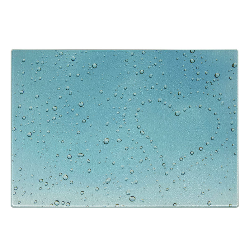 Planche à découper en verre trempé Ambesonne