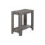 Table d'appoint de style transitionnel en stratifié pouvant servir de table de lampe, table de chevet, table de bout-94559907