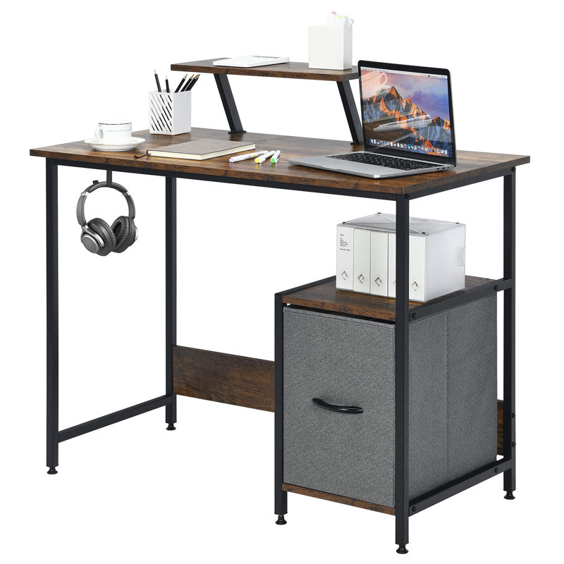 Julie Steel Writing Desk