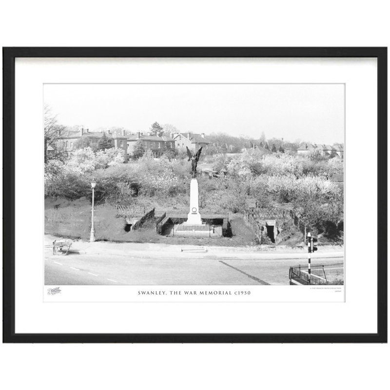 Swanley, The War Memorial C1950 by Francis Frith - Single Picture Frame Print, 28cm H x 36cm W x 2.3cm D