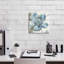 «Indigold VI» par Lisa Audit, art mural sur toile-2070473571