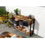 105cm Solid Wood Top Console Table
