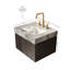 Meuble-lavabo et lavabo flottant 24 po