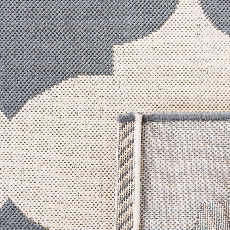 Herefordshire Performance Geometric Indoor/Outdoor Area Rug, Runner 2'3" x 8'