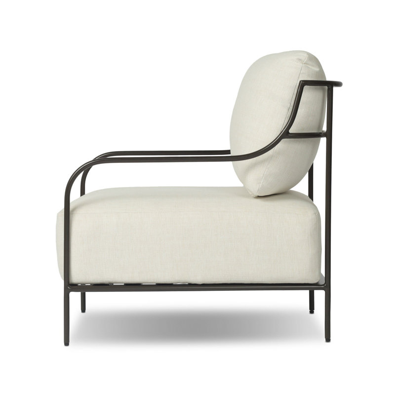Segovia Outdoor Chair-Alessi Fawn, Vergo Cream