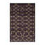 Tapis noir en treillis lavable à la machine-789898999