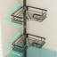 Stainless Steel Tension Bathroom Shelves