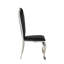 Chaise d'appoint avec dossier capitonné (ensemble de 2)