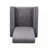 Push Back High Metal Leg Recliner-433516428
