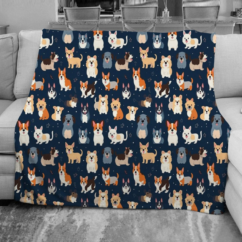  Couverture pour chien en molleton, Jeté