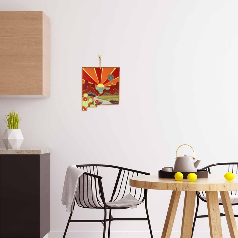 New Mexico Cutting & Serving Board with Artwork by Summer Stokes