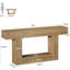 Table d'appoint à 2 niveaux, table de vestibule, table console-1946225538