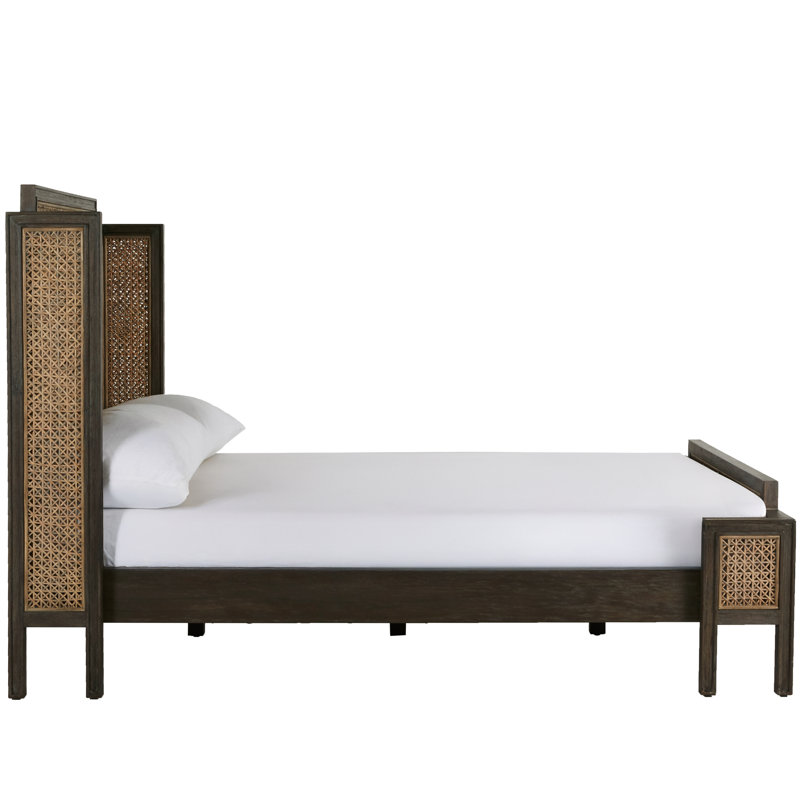 Camille Low Profile Platform Bed, Queen