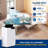 Single Duct Portable Air Conditioner And Heater - 14000 BTU Cooling Capacity (ASHRAE) Compact Home A/C Cooling And Heating Unit With Smart Wi-Fi Control, Built-In Dehumidifier & Fan Modes, Includes Window Mount Kit (White)