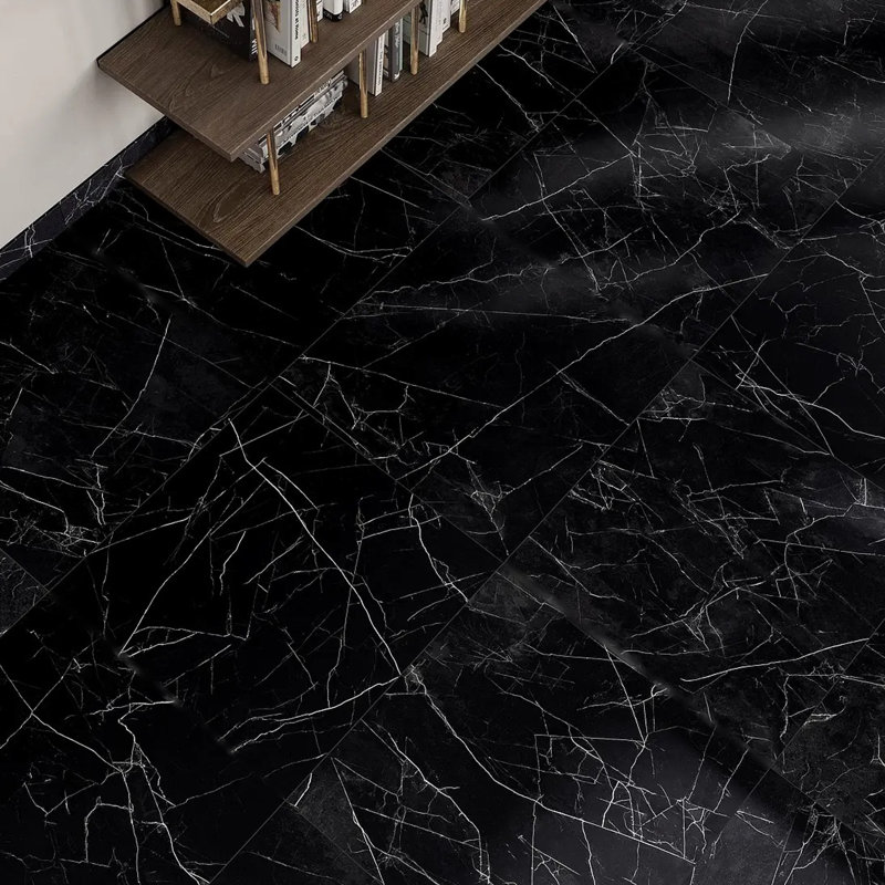 Majestic 24" x 48" Royal Nero Marble Look Tile