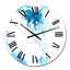 Horloge murale moderne Blue Wave-839733649