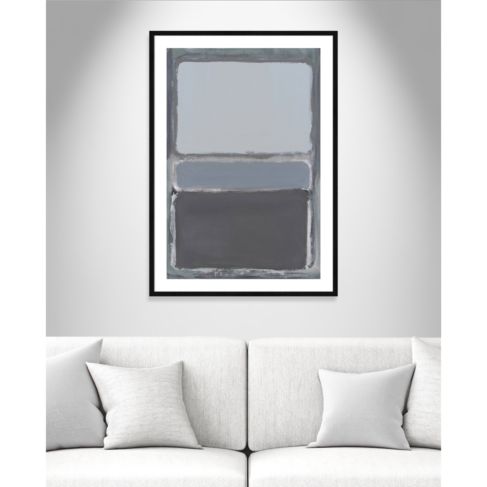Morning Dew 2 by Filippo Ioco - Print, Black Wood Framed Paper, 41.5" H x 29.5" W x 0.75" D