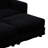 Modern Corduroy Fabric Upholstered 4-Seater Sectional Sofa with 2 Ottomans-1488802385-1488802388