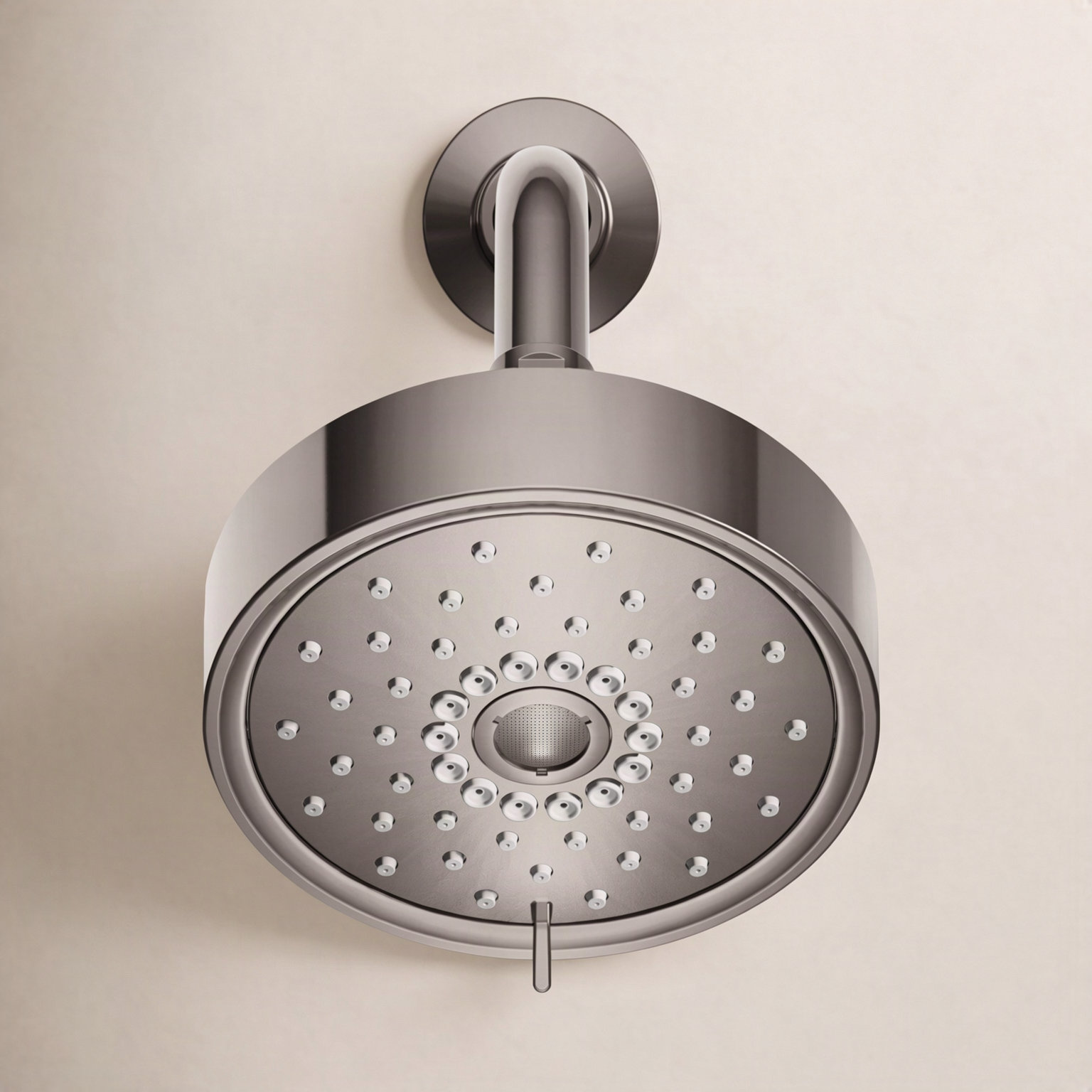 Purist 1.75 GPM 5.5" Wall Mount Showerhead, Vibrant Titanium