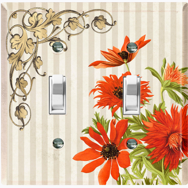 Landscape & Nature 2 - Gang Toggle Light Switch Standard Wall Plate