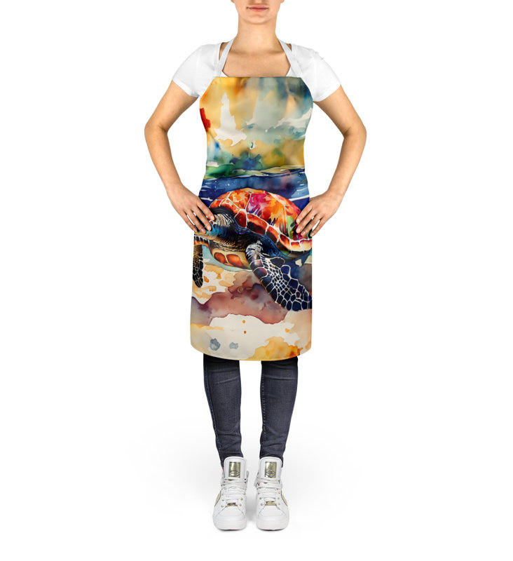 No Pattern Bib Apron