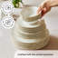 Somers Porcelain China Dinnerware Set 53 Piece - Service for 12