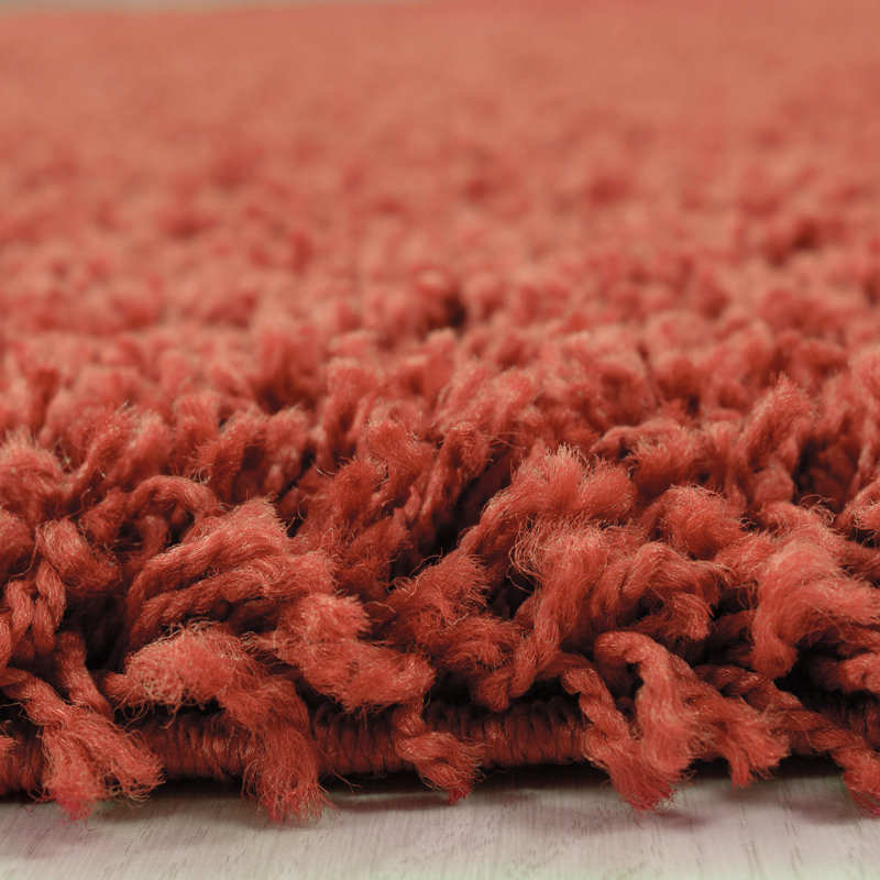 Riam Shaggy Area Rug, Round 200cm