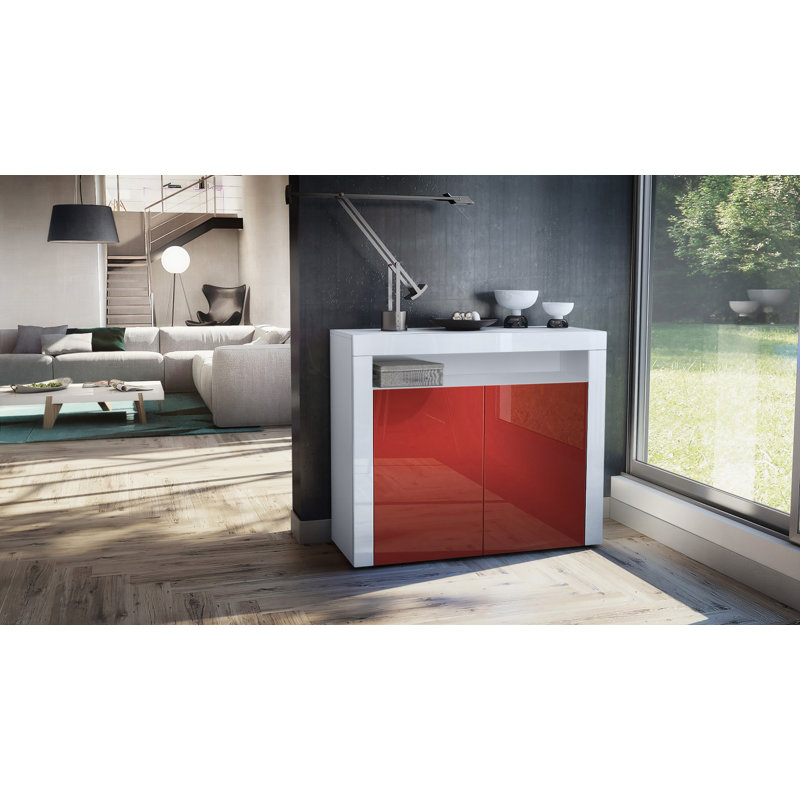 Kneeland 108cm Sideboard, Burgundy