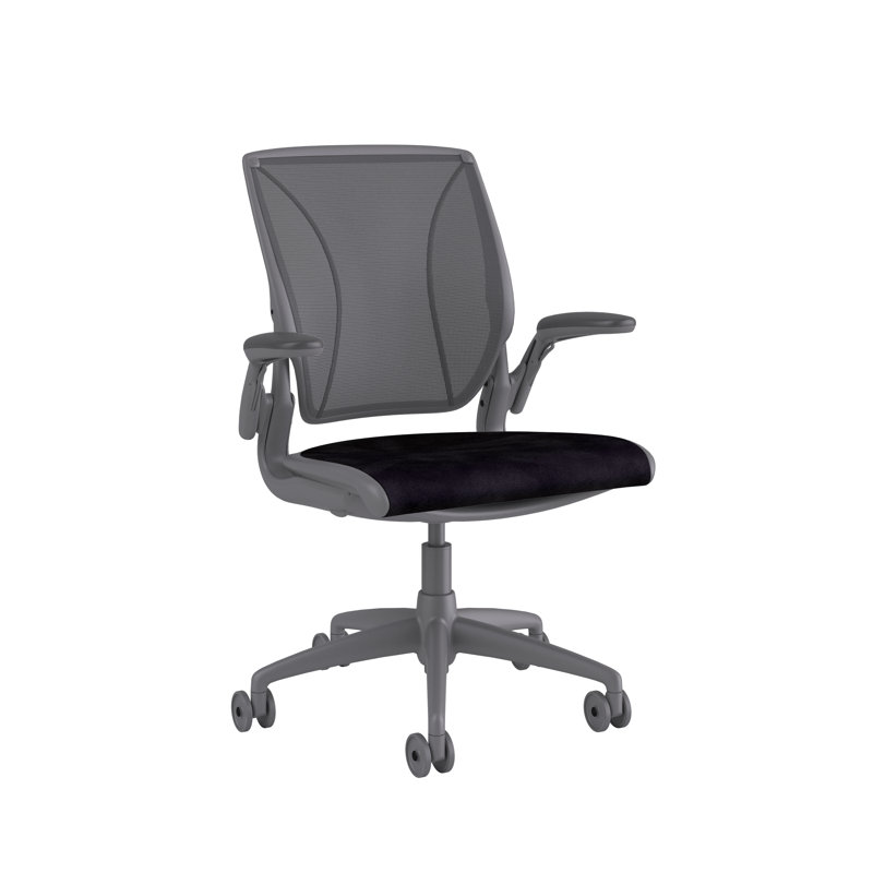 Diffrient World Wool Task Chair, Corde/Driftwood, Catena/Poppy Seed, Gray
