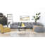 Chaise d'appoint en polyester 38,5 pouces Dalice