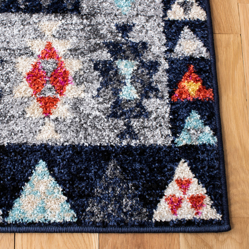 Kathy Performance Southwestern Rug, Square 6'