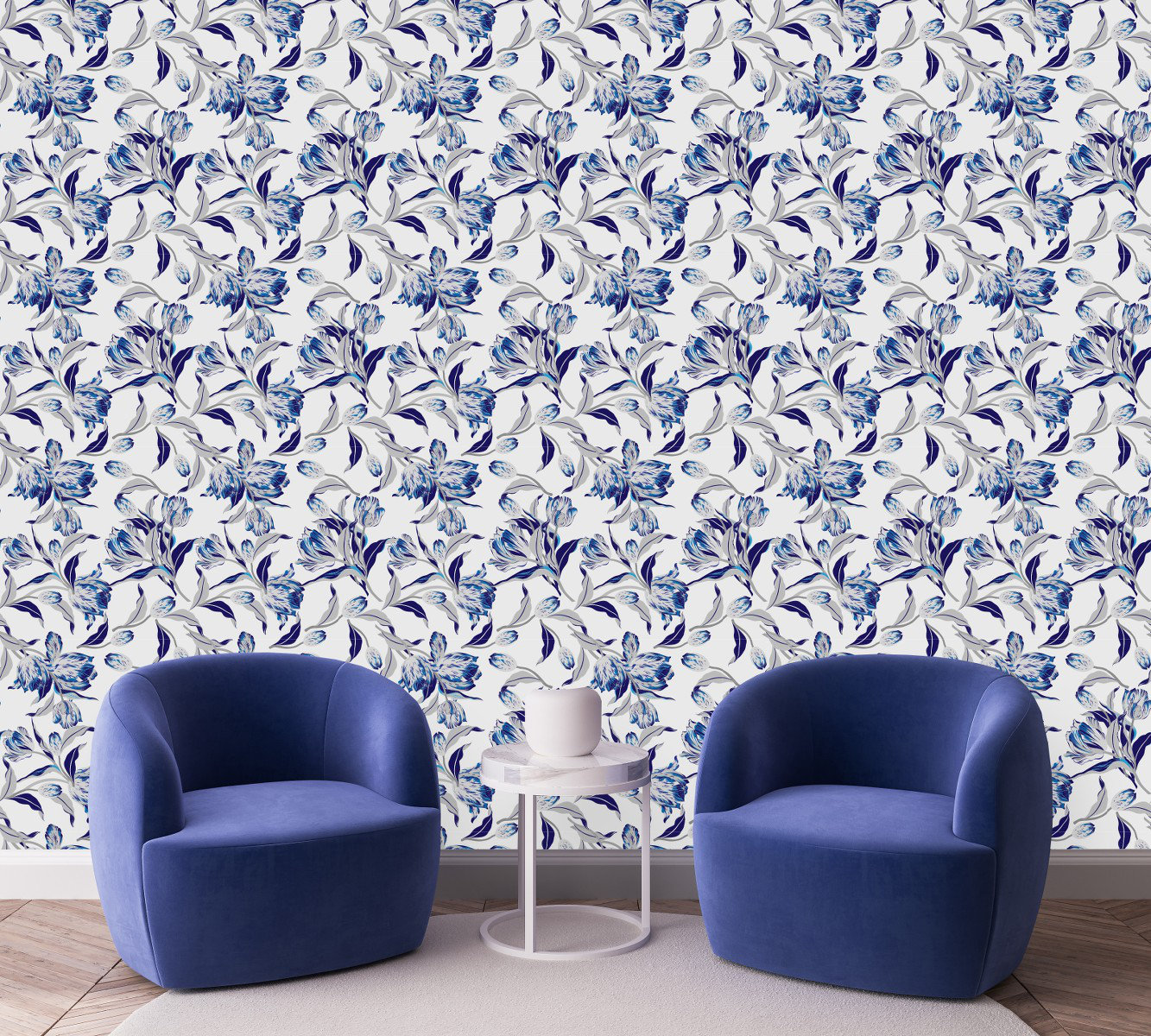 Red Barrel Studio Jeevisha Peel & Stick Floral Wallpaper - Wayfair Canada