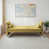 Velours jaune moutarde