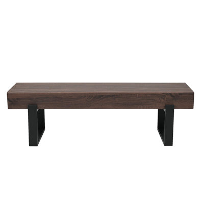 Banc de salle à manger 59 po, bancs de table de cuisine d'intérieur de ferme, banc de lit, banc à chaussures industriel, bancs de vestibule
