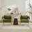 Modern Barrel Accent Chairs(Set Of 2)-24453009