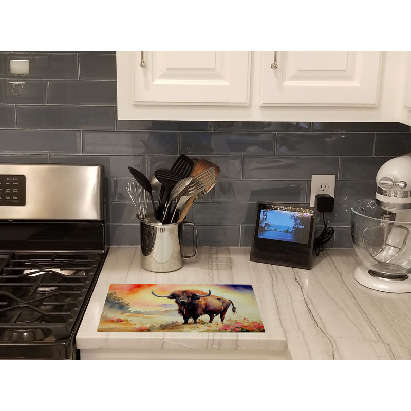Buffalo Glass Cutting Board Large