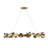 Biscotti LED Bronze Chandelier