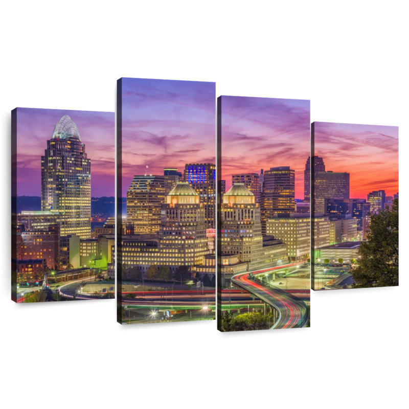 Nicci Cincinnati In Ohio, 22" H x 36" W