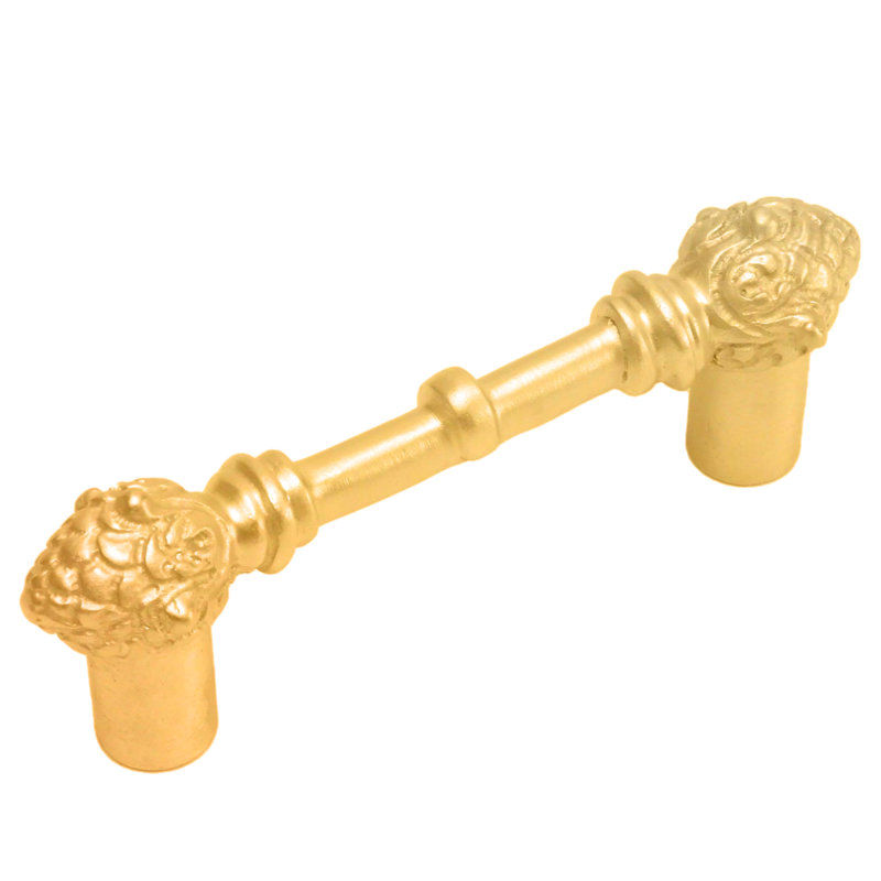 Bienvenue 6 inches c.c. pull in Gilded Mercury, 3", Gold