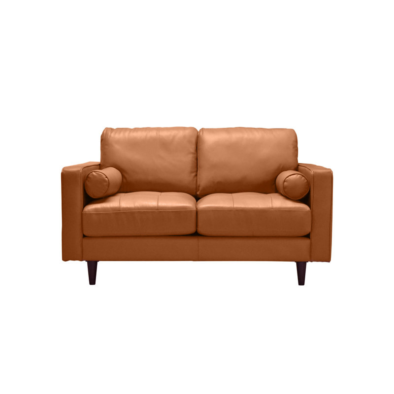 Causeuse en cuir Amara