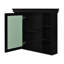 Meuble-lavabo 36 po avec armoire à pharmacie, armoire à miroir avec tablette réglable, cadre en bois-273602677