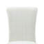 Ensemble de 2 chaises d'appoint en tissu blanc Betica avec cadre doré