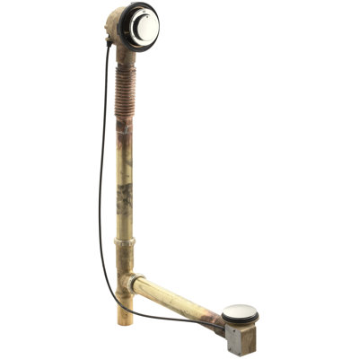 Clearfloclosing 1.5" Pop-Up Tub Drain With Overflow