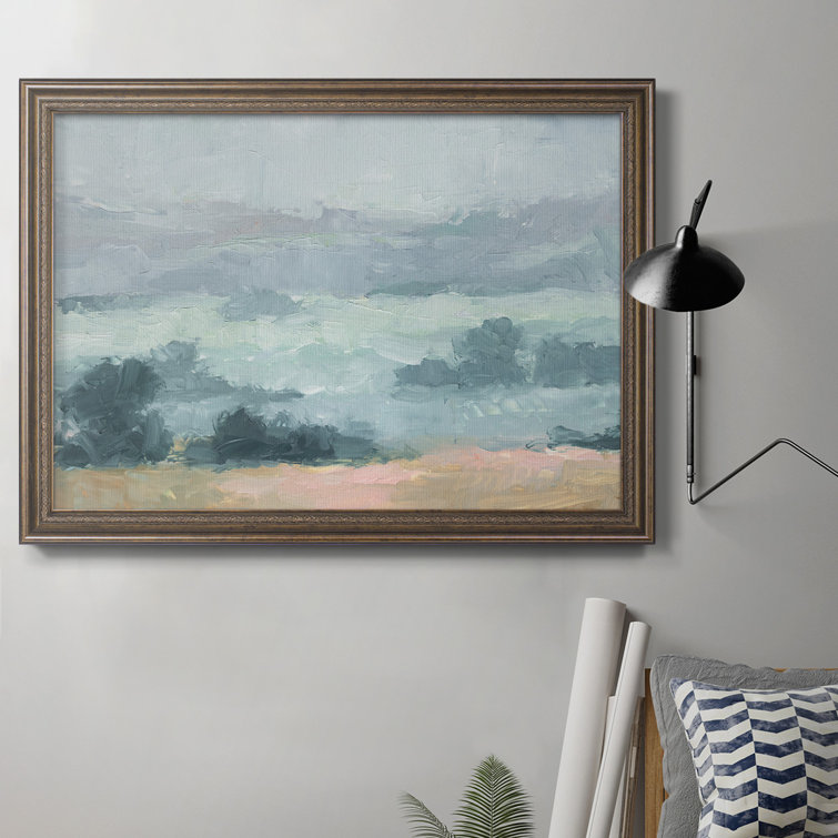 Pastel Valley I - Picture Frame Painting on Canvas