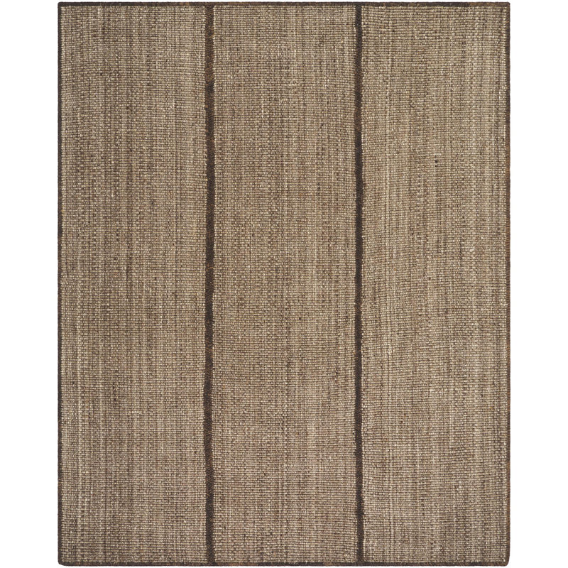 Galey Alix x Livabliss Bronson Indoor Handmade Rug, Rectangle 8' x 10', Brown