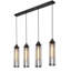 Gracelynn 4 - Light Black Pendant