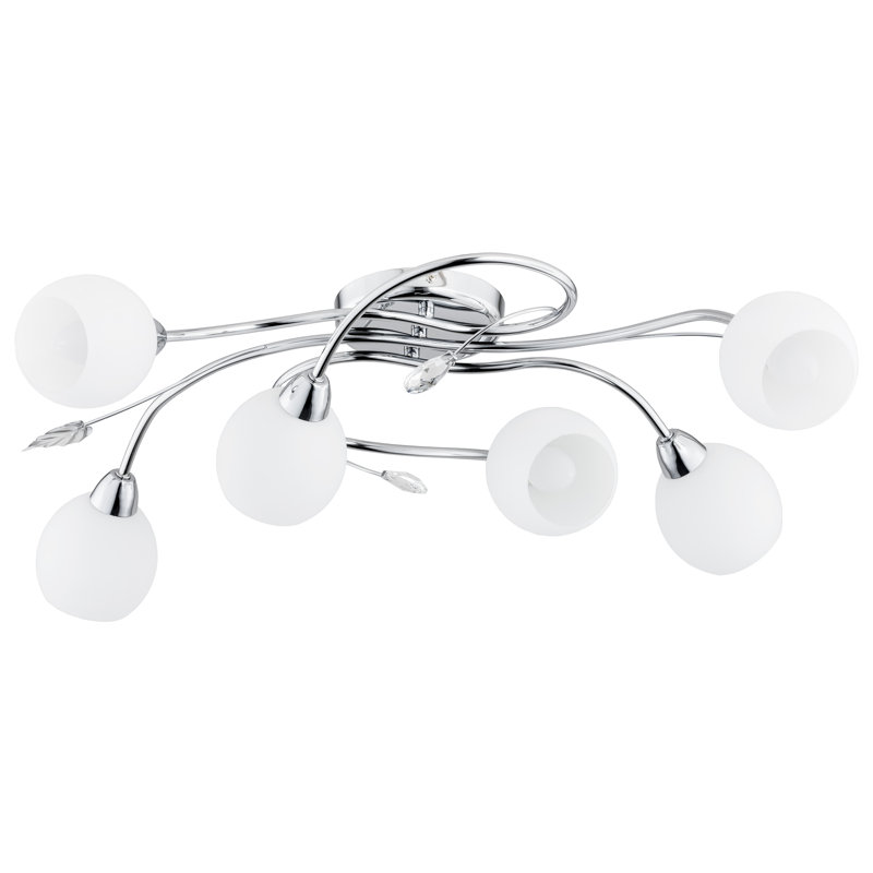 Virginia Glass Flush Mount