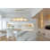 Legacy 4-Light Linear Chandelier in Warm Brass by Breegan Jane