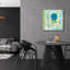 Art mural en verre épique «Underwater World 2» par Farida Zaman, 24 po x 24 po-2095316039