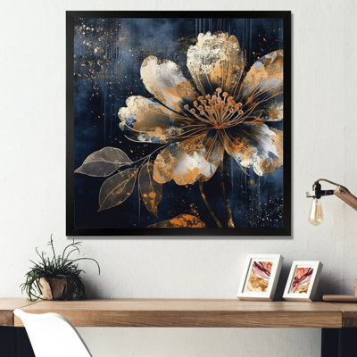 Rubena - pétales de marguerites sur toile